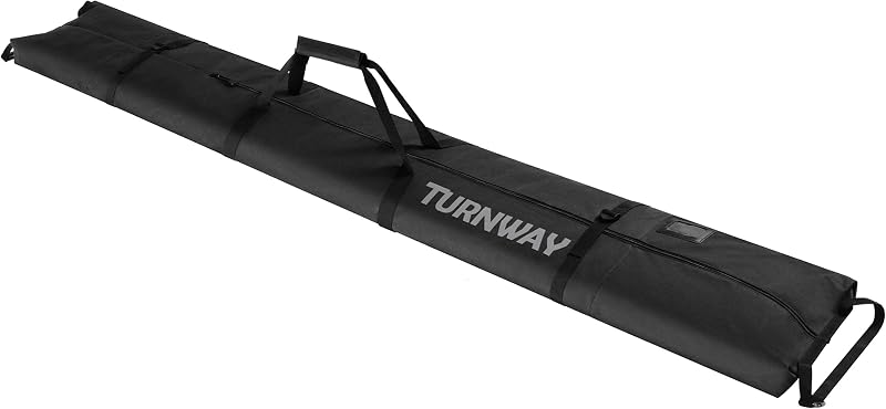 Ski Bag | Transport Skis Up to 215 cm, Poles & Extras | Waterproof - for Men, Women and Youth