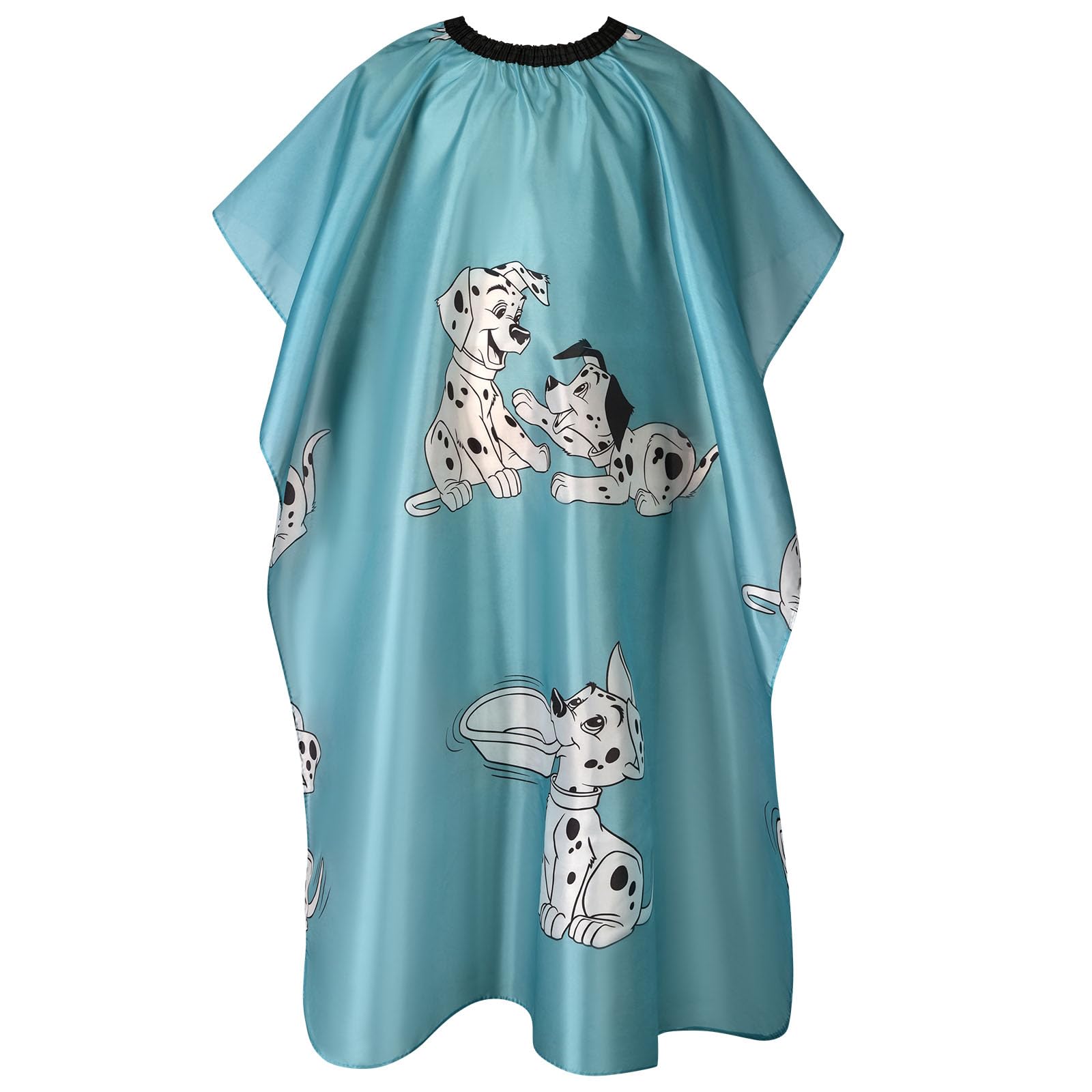 AYBUY Kinder Friseurumhang, Haarschnitt Friseurumhänge, Professioneller Kinder Haarschneideumhang, Cape Haarschneideumhang mit Klettverschluss Für Salon Haarschneiden Friseur(Welpenmuster）