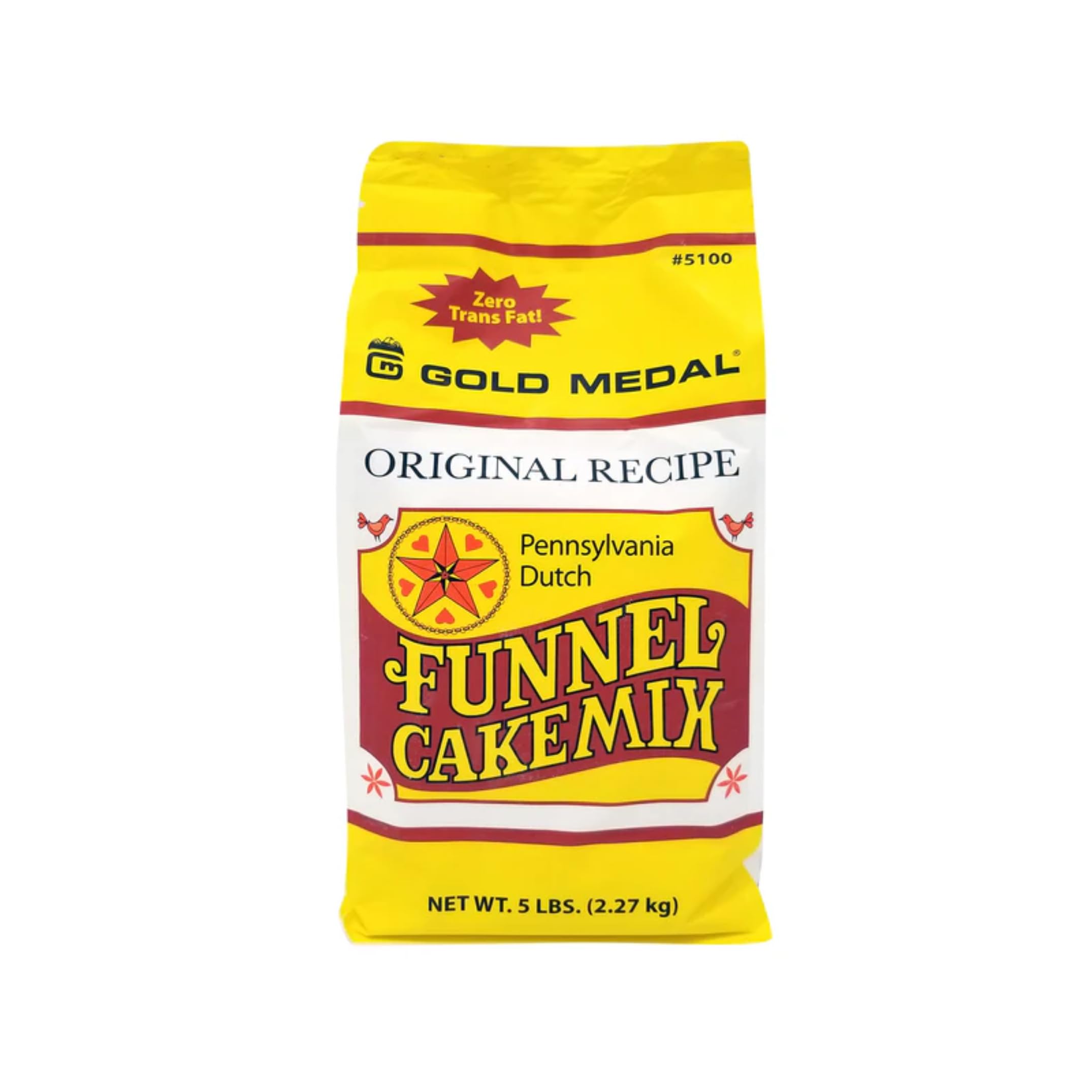 Deluxe Pennsylvania Dutch Funnel Cake Mix by Popcorn Supply Company – 5 lb, Pack of 6, Model 5115