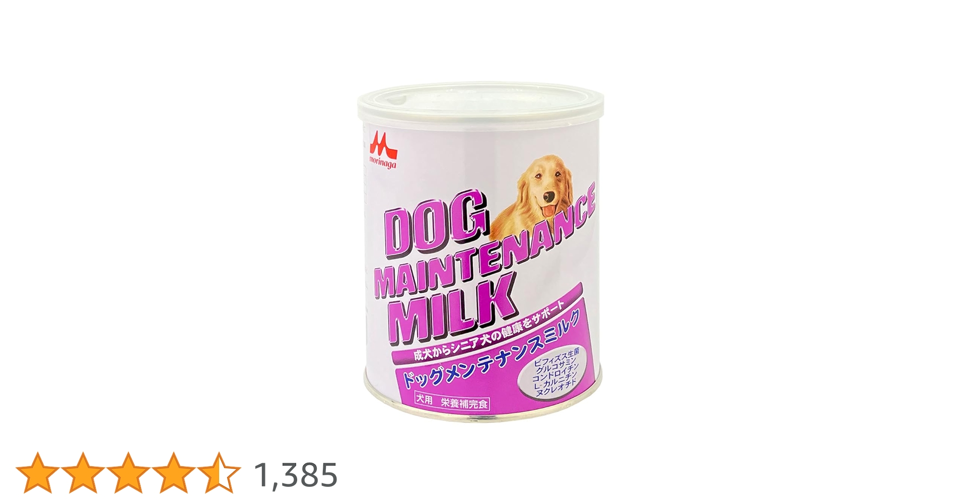 森永　ドッグメンテナンスミルク　280g入✕4 森乳サンワールド ワンラック ドッグメンテナンスミルク ( 280g