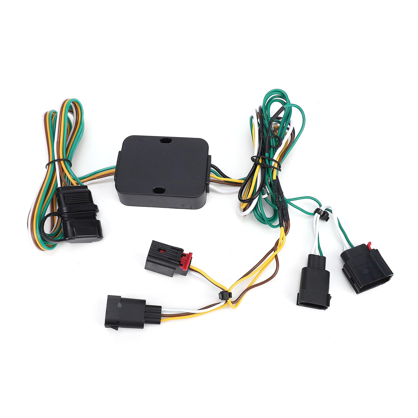 Fabater 4-poliger Anhänger-Kabelbaumsatz. Standardmäßiger 4-poliger Stecker für Grand Caravan 2008–2010. Kabelbaumstecker für Anhängerkupplung. Geeignet für Reisen Im Freien, Umzug nach Hause