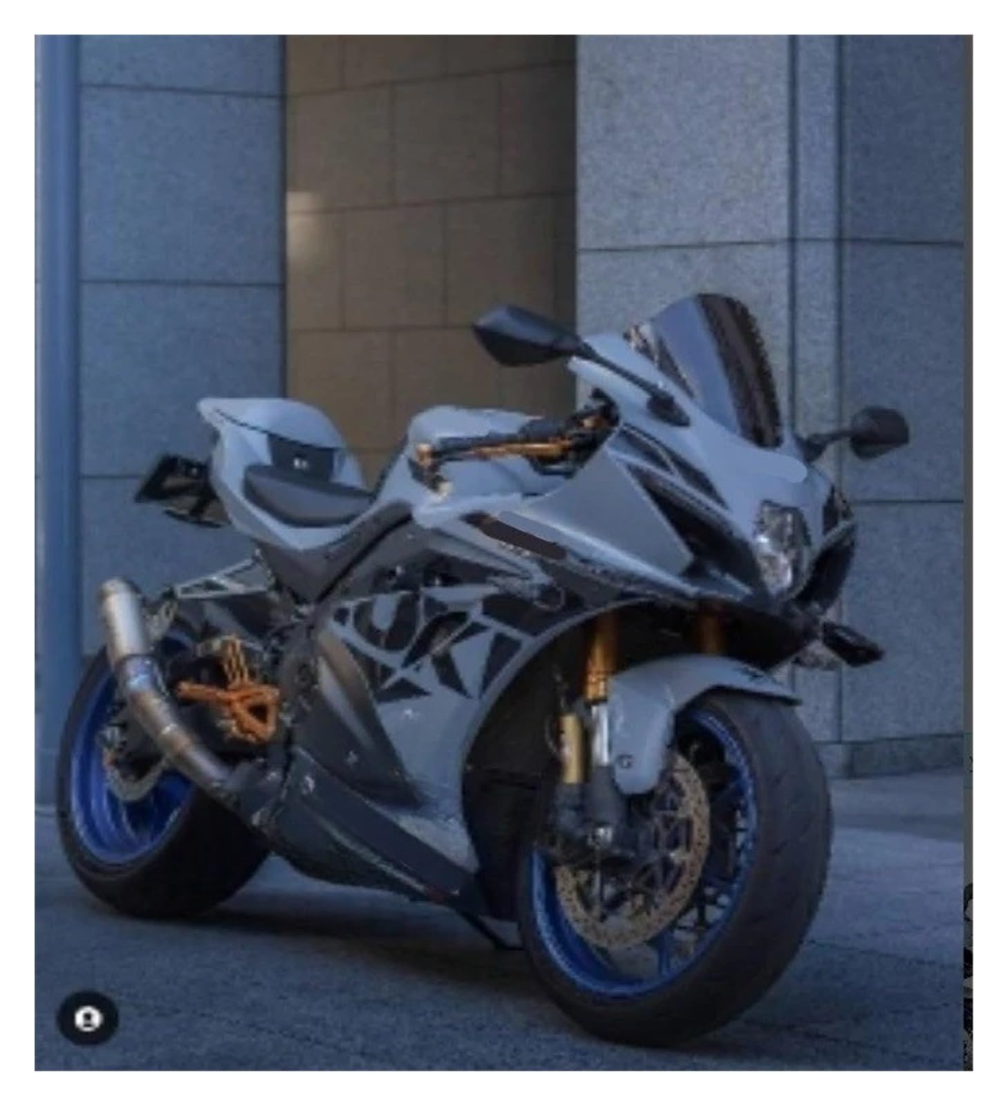 Moto Carrozzeria Kit Carena Moto Borsette Carenature Carrozzeria Lato Coperture Pannello Carenatura Set Per L7 L8 L9 1000cc 2017 2018 2019 2020 2021 2022