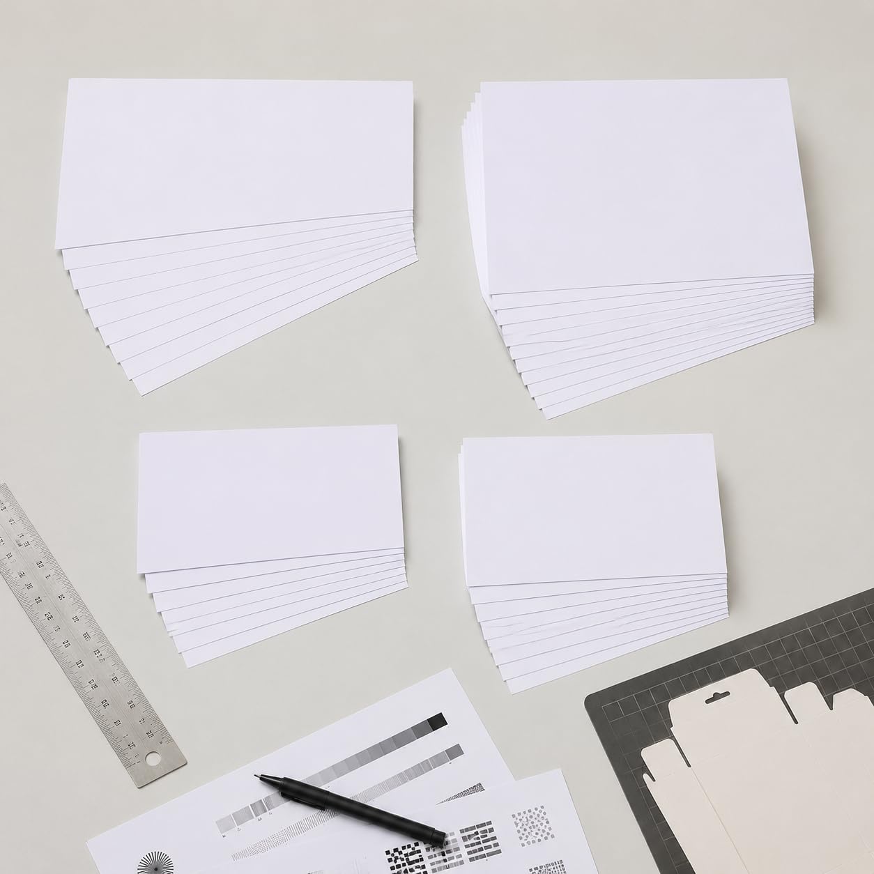 Papier Cartonné, Finition, 350g 390x270mm 100 feuilles