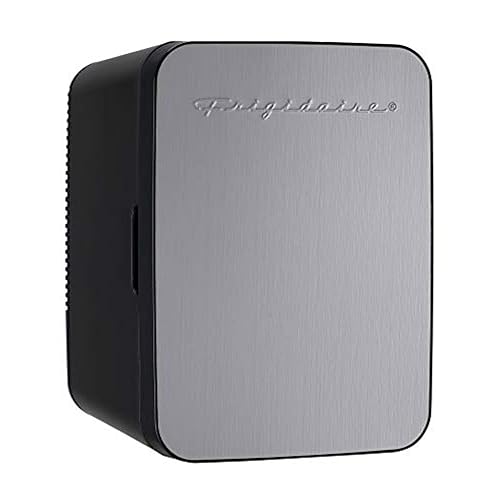 Frigidaire Portable 10L, 15-can Mini Fridge Brushed Stainless Rugged Refrigerator, EFMIS188-SS