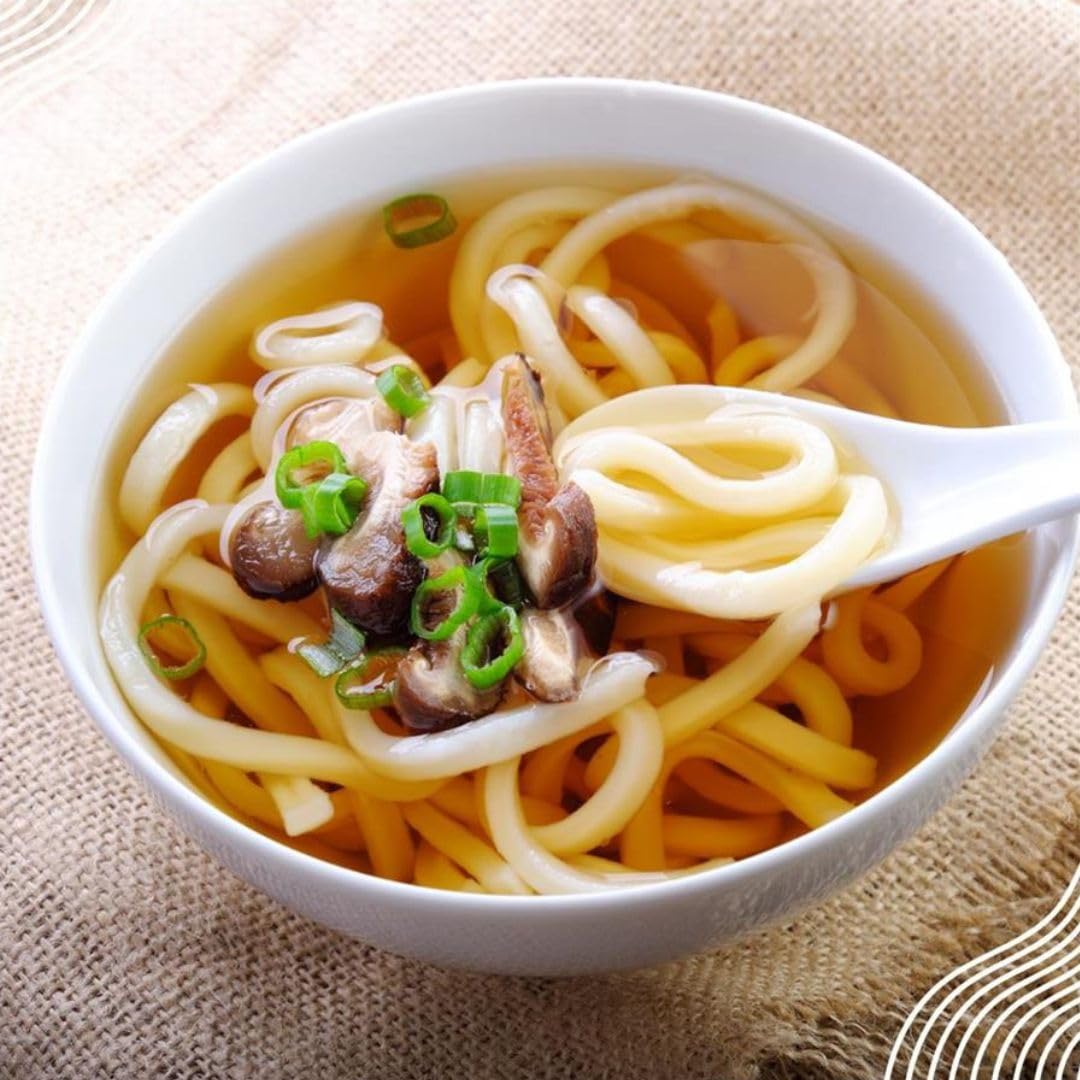 korean Market | Udon Coreano Instantaneo Seafood | Sabor Coreano en Casa | Pack de 3 | 690g