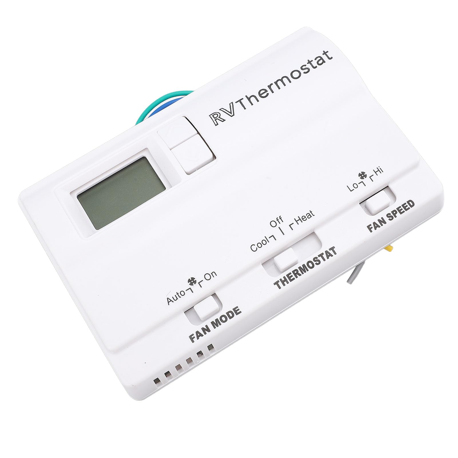 Termostato digital RV con temperatura ajustable (blanco)