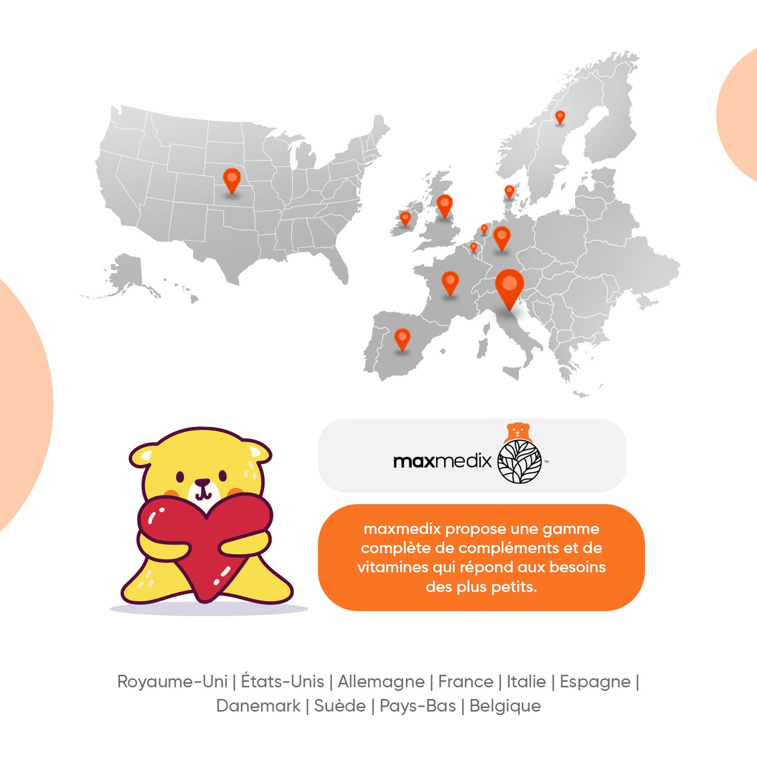 Multivitamines et Minéraux avec Oméga 3 6 9-120 Gummies Enfants Vegan - 17 Vitamines & Minéraux C, D, B12, B6, A et Zinc - Multivitamines Enfants dès 3 Ans Goût Framboise & Orange Faibles en Sucre