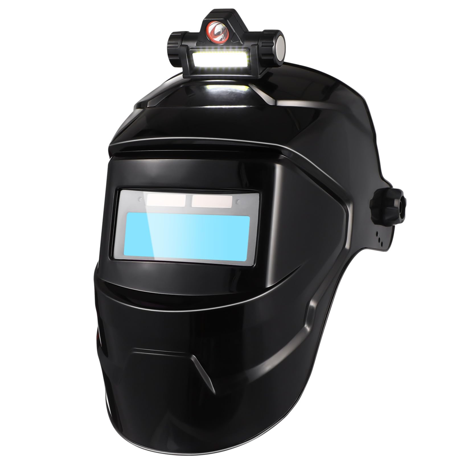Maschera di Protezione per Saldatura 116, Pp, Tipo Half Mask | Schermo Ampio a Visione, Oscuramento 8 Livelli, Nero, Supporto Regolabile Imbottitura Traspirante