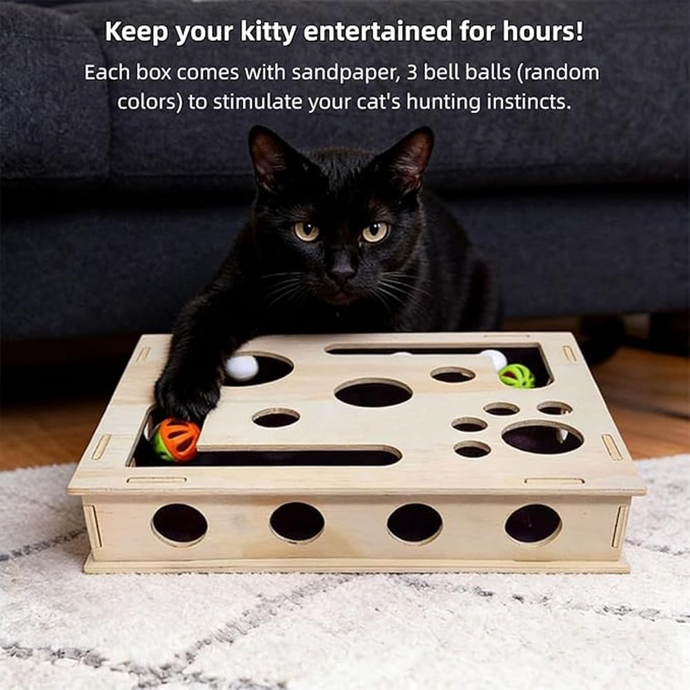 Lima per Unghie per Gatti Insieme a Un Puzzle di Snack per Gatti
