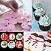 Sakolla 22 Pcs Christmas Cookie Cutters Set, Multiple Shape Plunger Cookie Cutter for Cookies, Fondant, Cake, Clay (White)