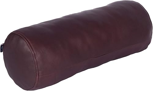 Funda de almohada redonda para cilindro cervical, diseño ergonómico para cabeza, cuello, espalda y piernas, ideal para soporte de columna vertebral
