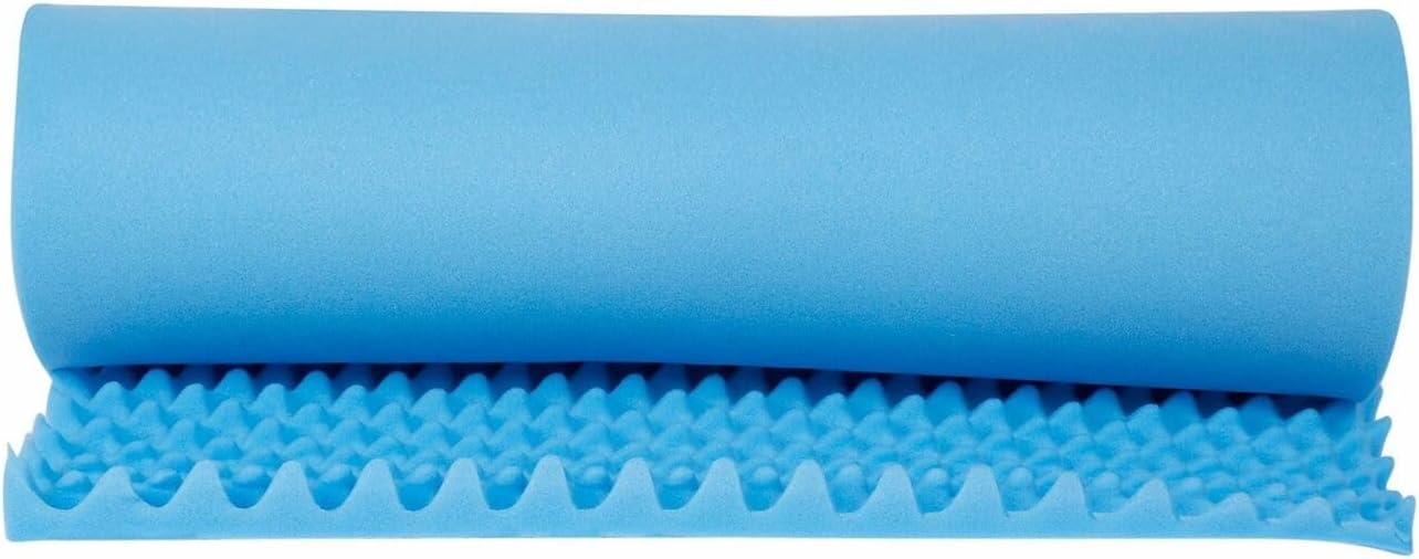 Soft Foam Twin 2 Inch Pad Mattress Egg Crate Overlay Topper