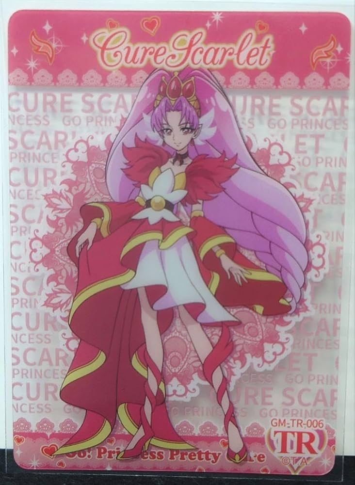 プリンセスプリキュア 中国カード UGR キュアスカーレット プリンセスプリキュア 中国カード UGR キュアスカーレット