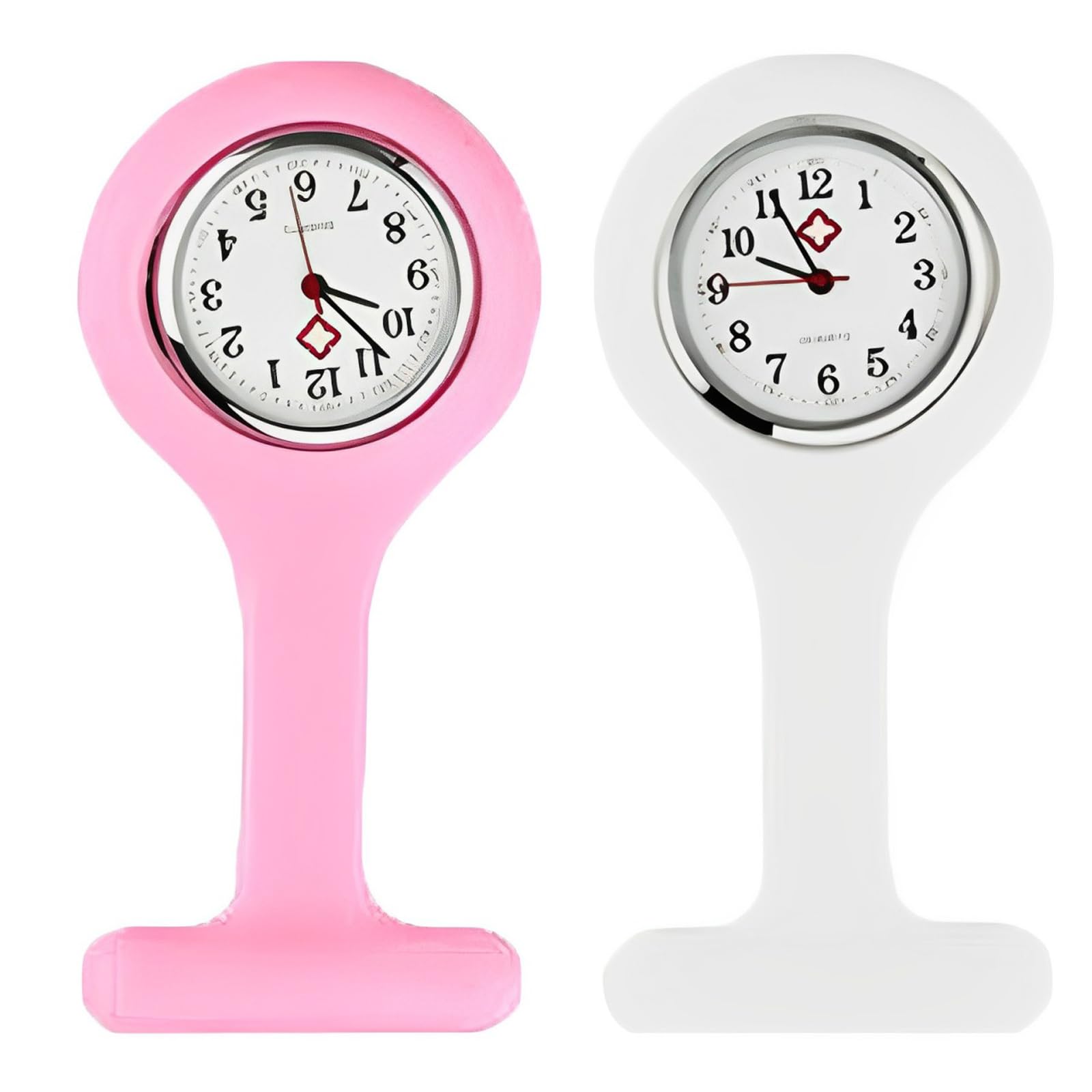 WPNCYK2 Pcs Nurses Fob Watch - Easy to Carry, Suitable for Health Care, Doctor, Paramedic
