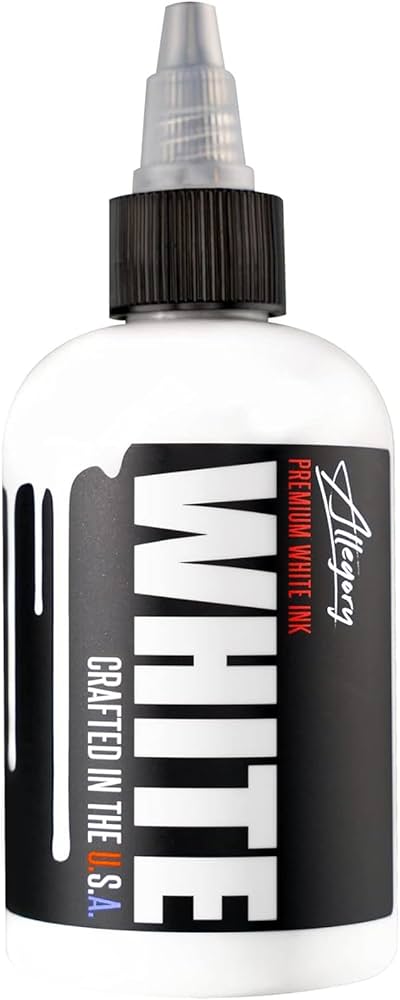 Amazon.com: Allegory Tattoo Ink – White, Premium White Tattoo Ink