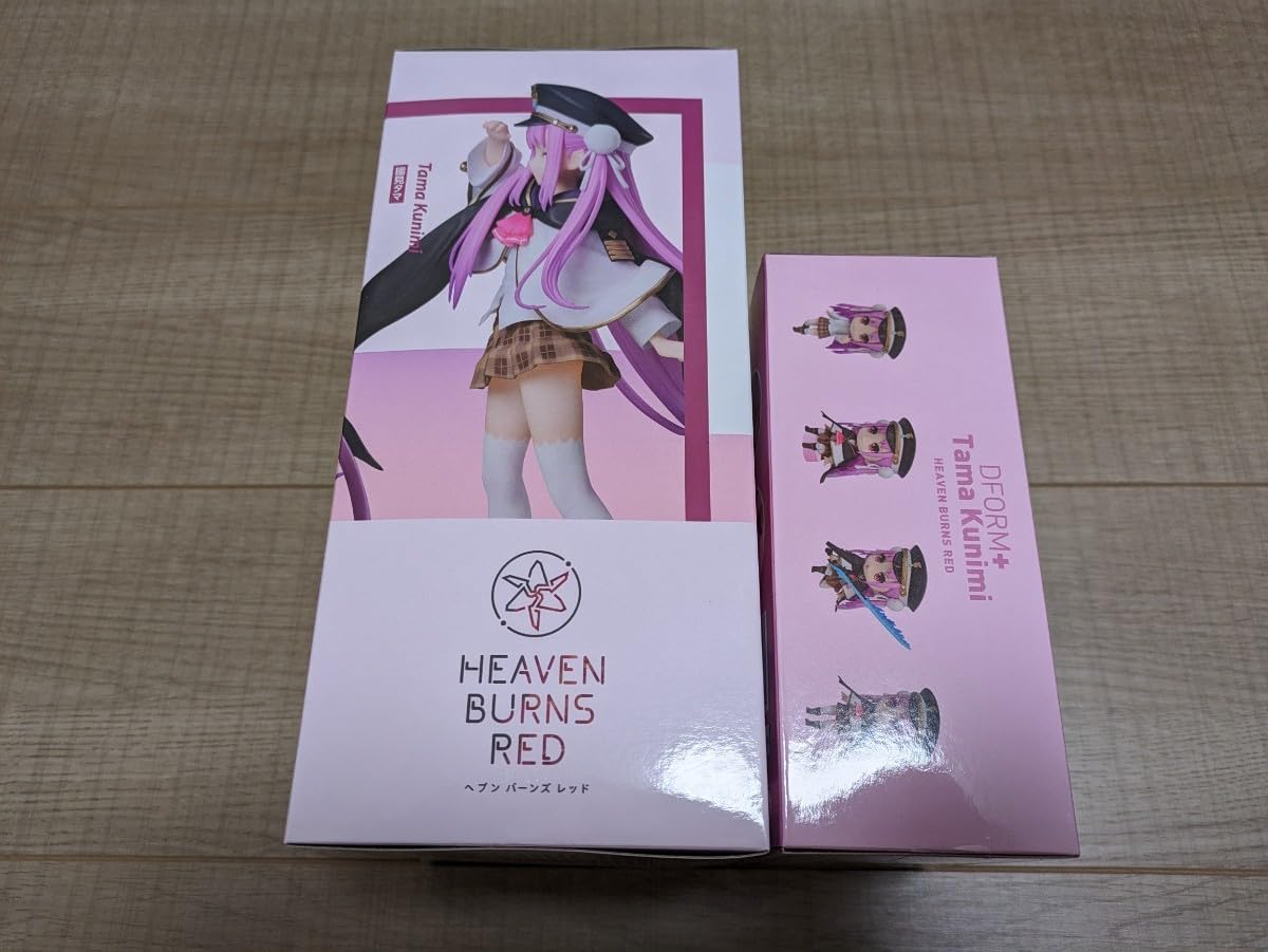 6点セット　ヘブンバーンズレッド 1/8スケールフィギュア でふぉるむぷらす 株式会社エルココ】ヘブンバーンズレッド プライズ新商品発売の