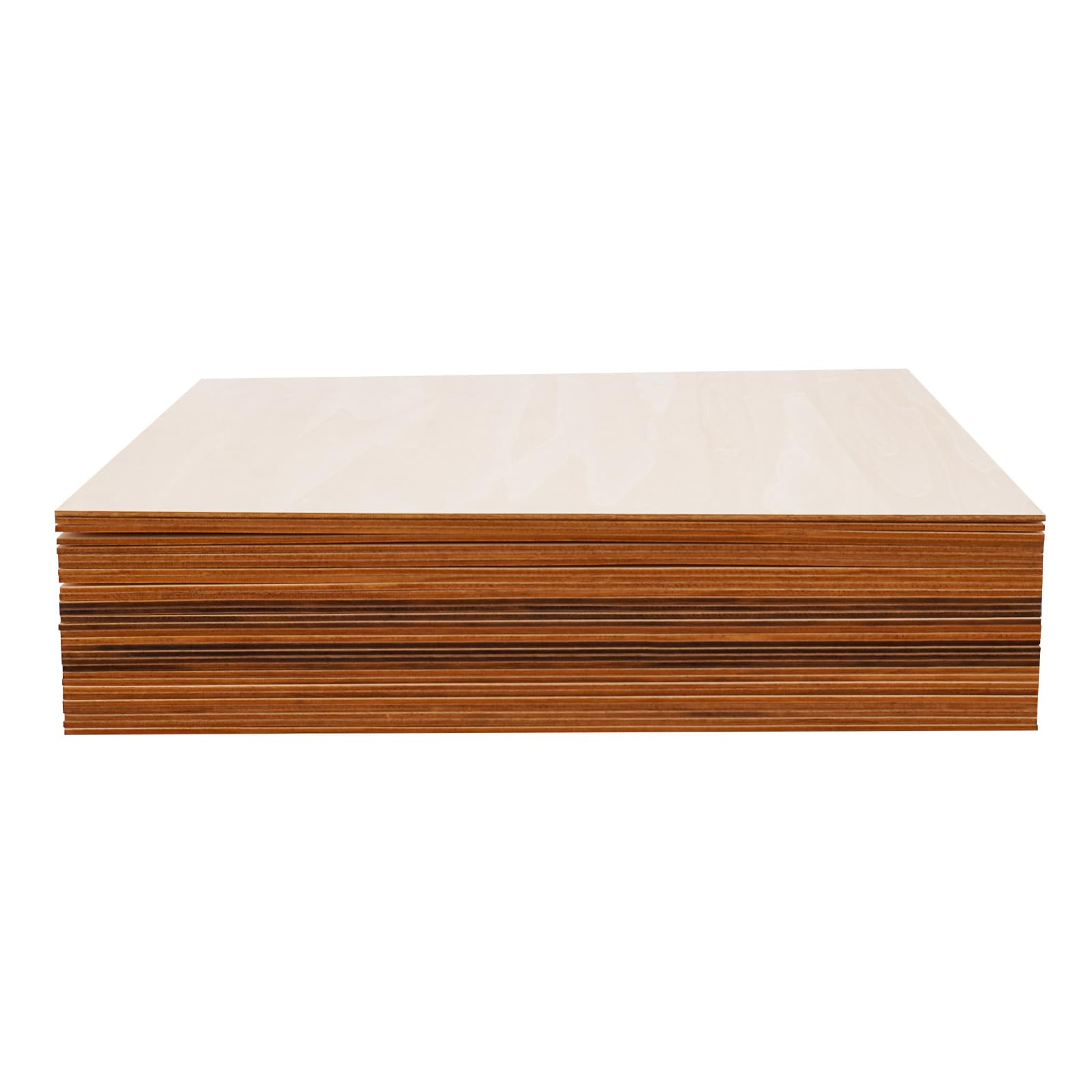 Płyty z drewna lipowego, zestaw 30 sztuk, 40 x 40 cm, 3 mm, do majsterkowania, prostokątne płyty z surowego drewna do cięcia laserowego, grawerowania, modelarstwa, mebli, dla majsterkowiczów