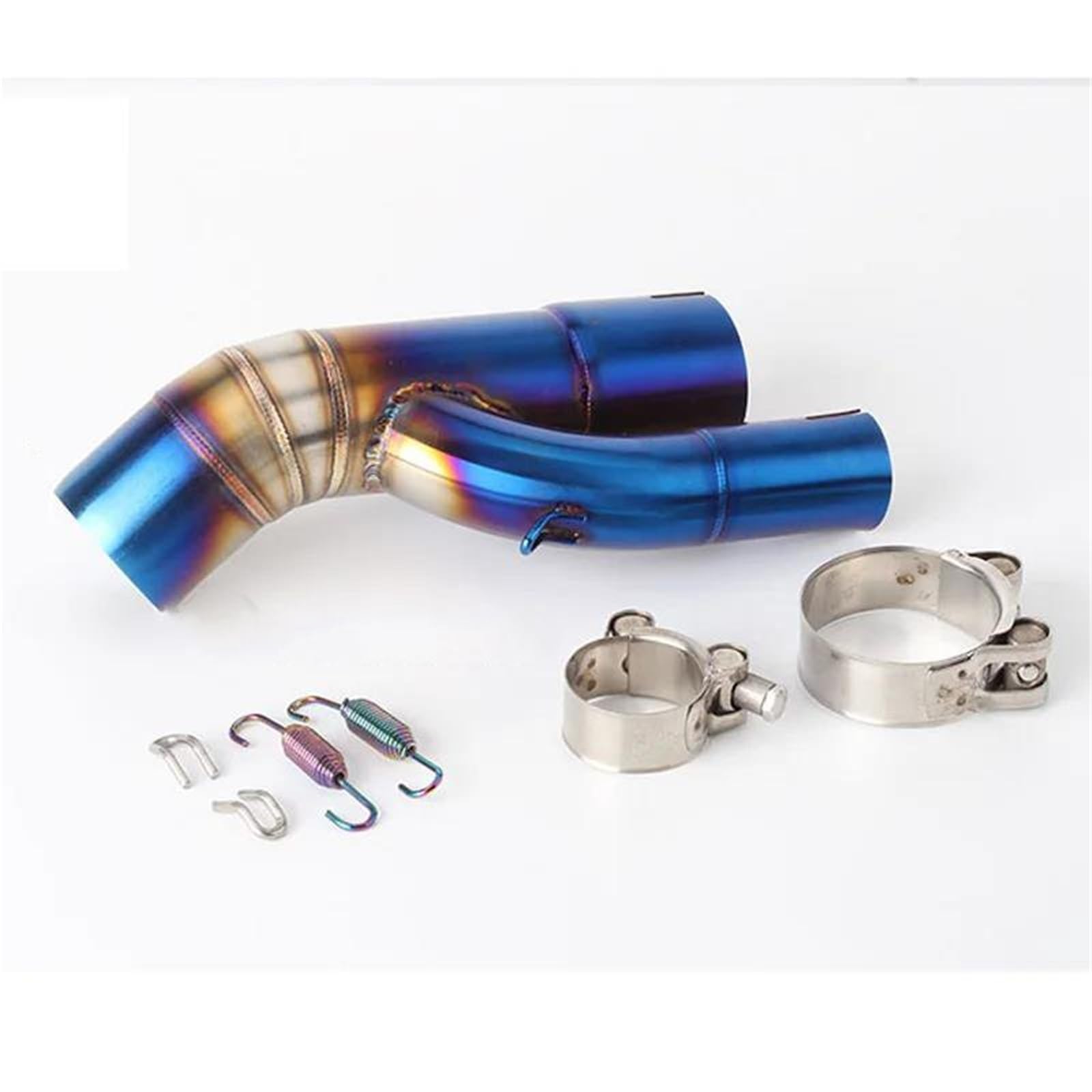 Scarico scooter Accessori Collegamento Dell'adattatore Tubo Centrale Silenziatore Scarico Moto Per S1000RR Per S1000R 2017 2018(Style 2)
