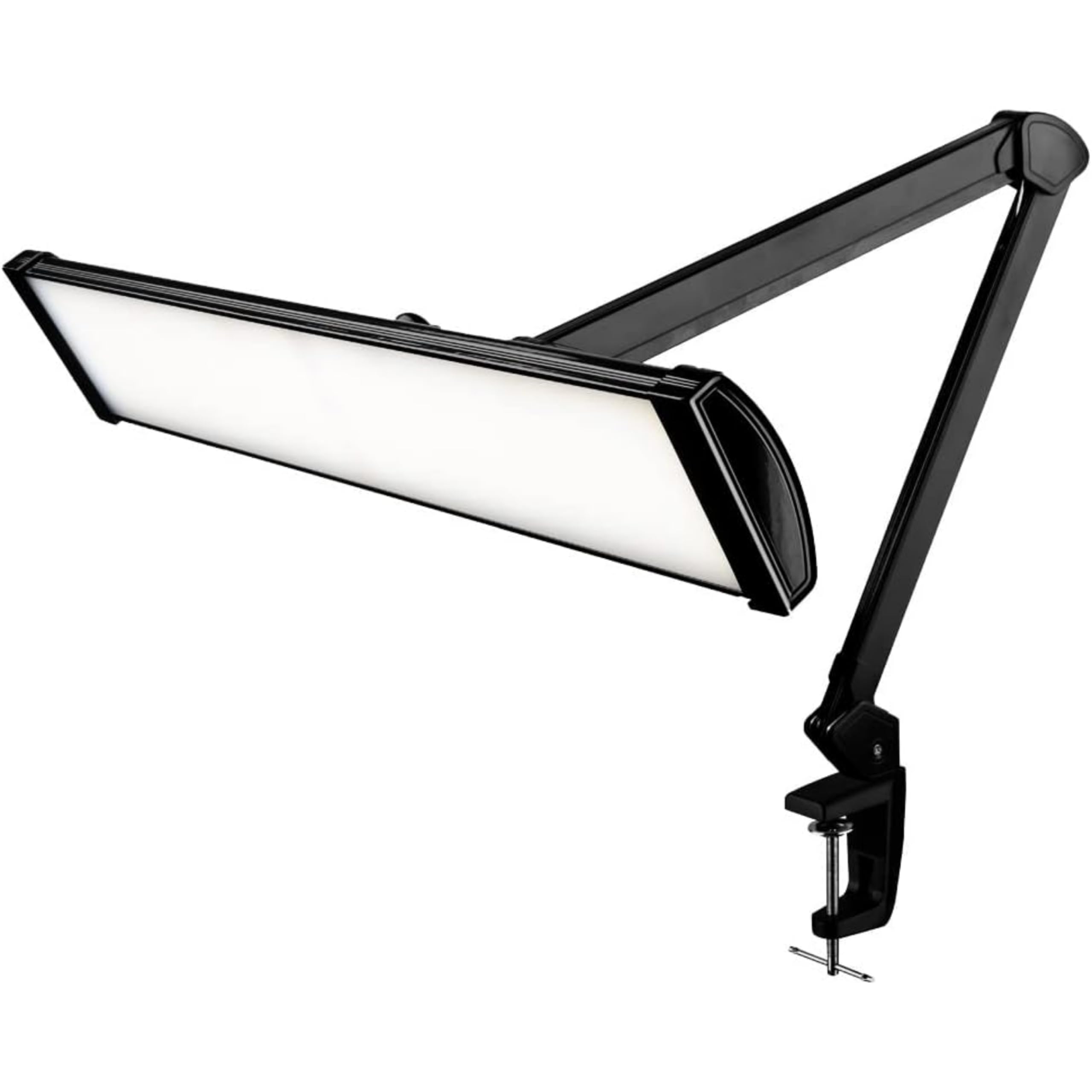 SEMPLIX LED Arbeits-Tischlampe mit 540 LEDs – dimmbar & augenschonend – 5 Lichtstufen – flexibel dreh- & schwenkbar – mit Tischklemme