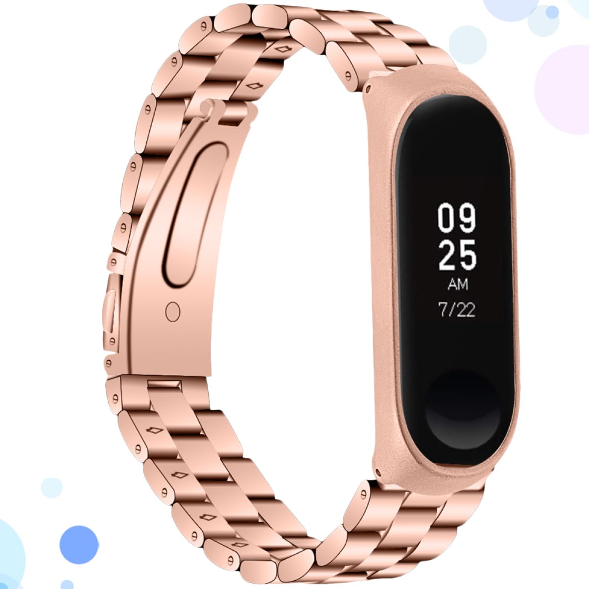 Hemobllo 3 Pièces Reloj Inteligente Montres Intelligentes Montre Intelligente Bracelet De e À Dégagement Bracelet De e Bande Mi 3/4 Accessoires De e De