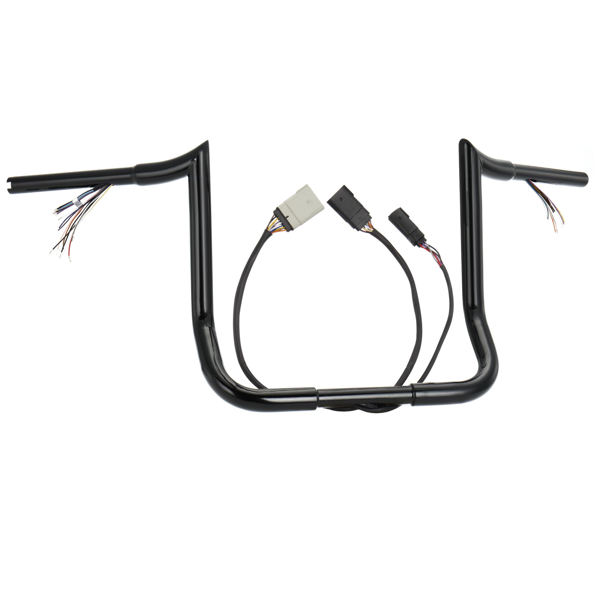 1 1/4" Fat 14" Rise 2008-2013 Street Glide Handlebars, Black