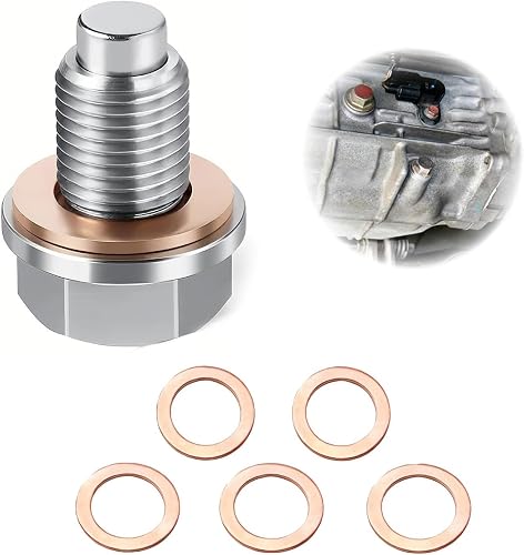 Vidange D'huile Magnétique M14x1,5,1 Pcs avec 5 Pcs J Bouchon
