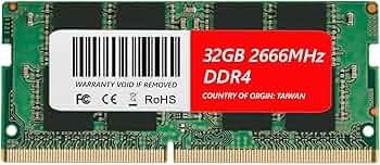 【ほぼ新品】iRam 32GB DDR4 2666MHz SODIMM　メモリー ほぼ新品】iRam 32GB DDR4 2666MHz SODIMM メモリー 【公式通販】