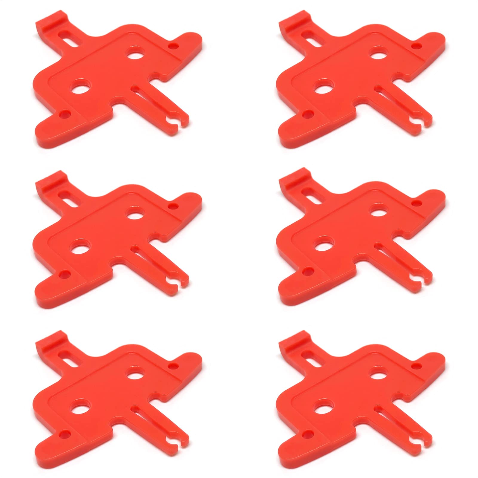 6 Pieces Bicycle Brake Pad Spacer