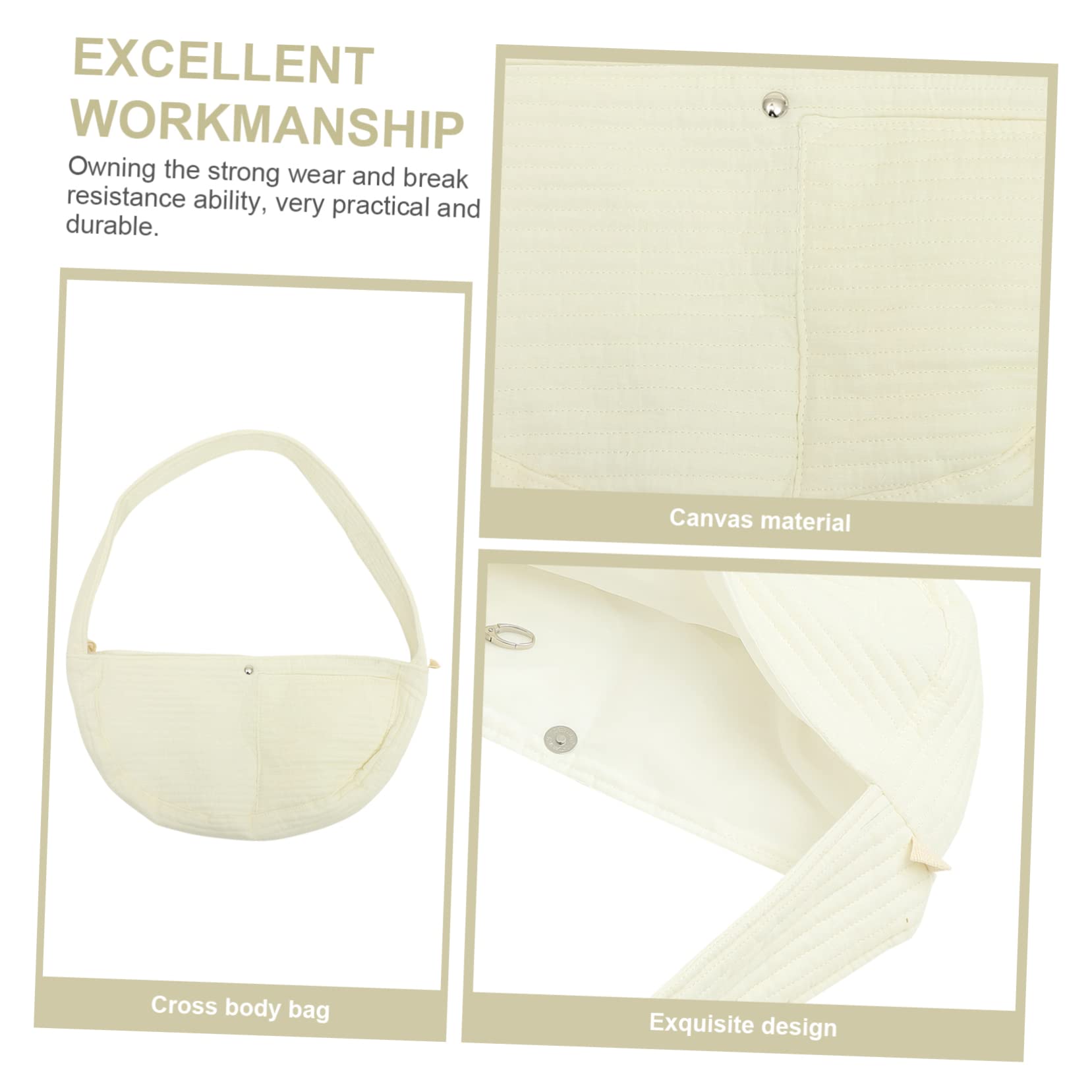 INOOMP 3pcs Collapsible Small Cat Carrier Backpack Outdoor Cat Bag Sling Pouch Washable Sling for Travel