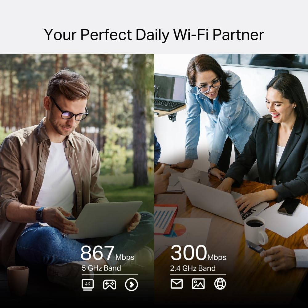 TP-Link M7750 Routeur 4G+ LTE Cat12 Portable, WiFi AC1200 Double Bande, Jusqu'à 600 Mbps, Carte Nano SIM, Batterie 15h, Écran Couleur, Jusqu'à 32 Appareils, tpMiFi App