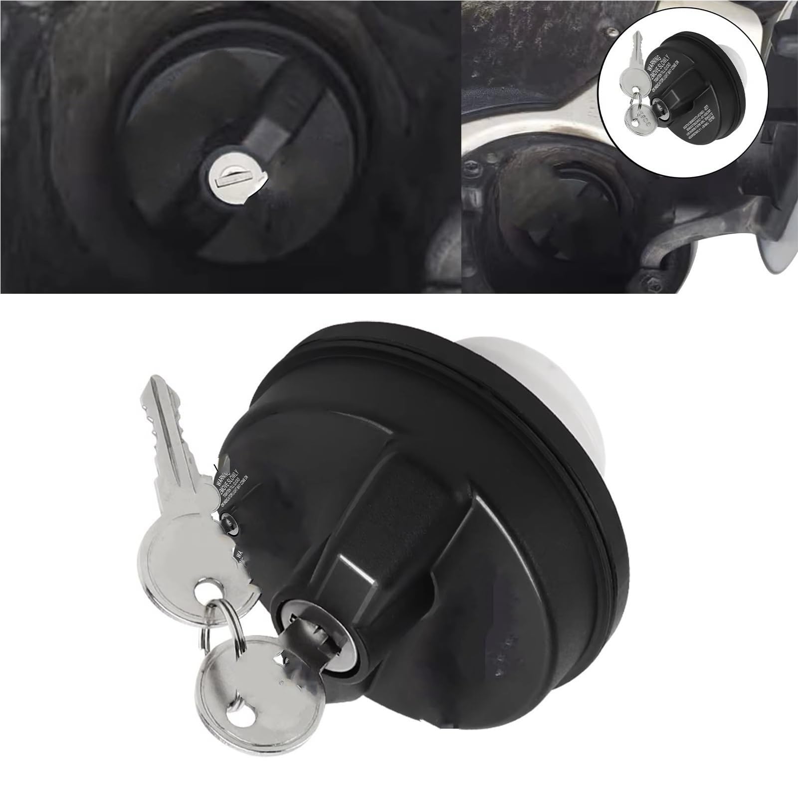 Tapón de depósito Compatible con Nissan para 350z (2003-2009) y 370z (2009-2013). 1 Unidad. Cierre para depósito de Gasolina. 7731008010
