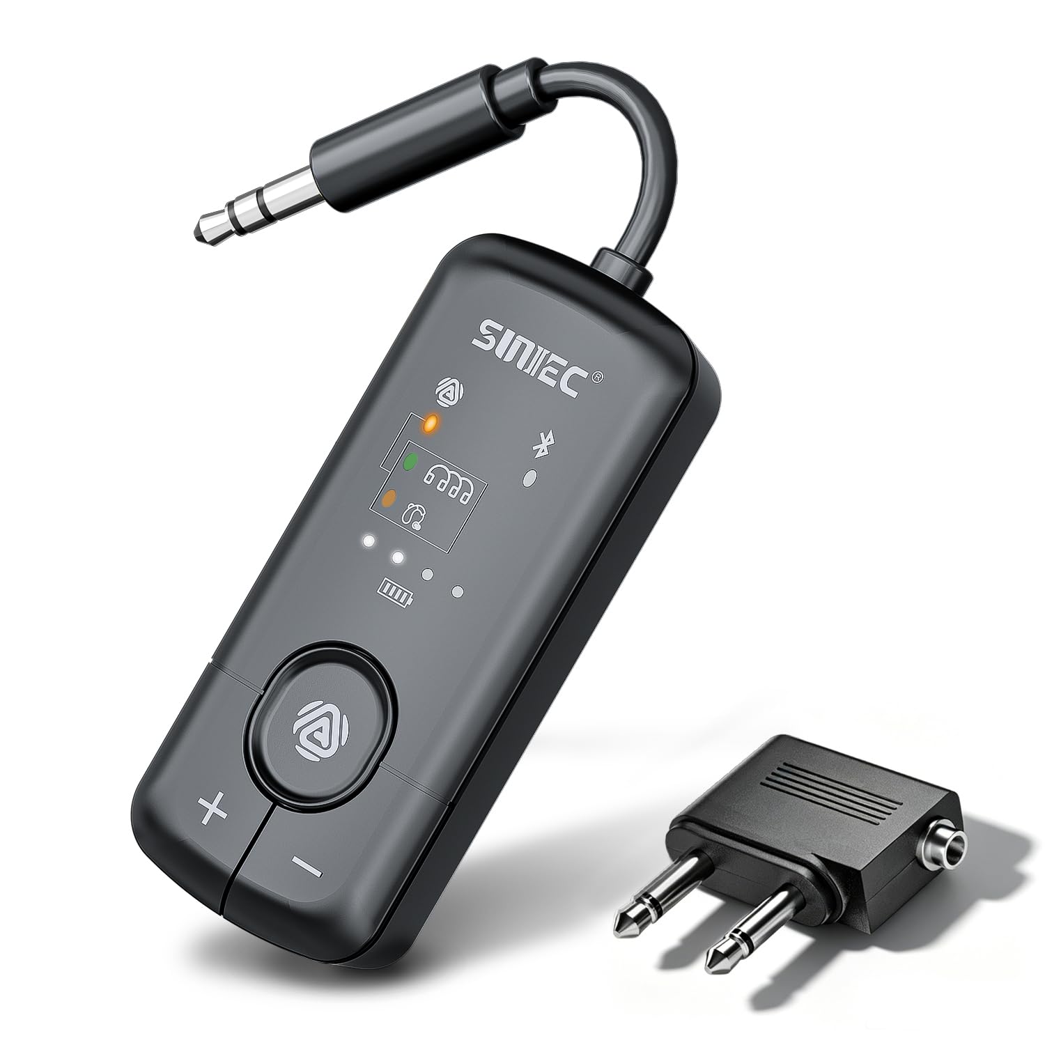 Bluetooth Adapter Flugzeug & LE Audio Auracast Transmitter mit aptX & LC3