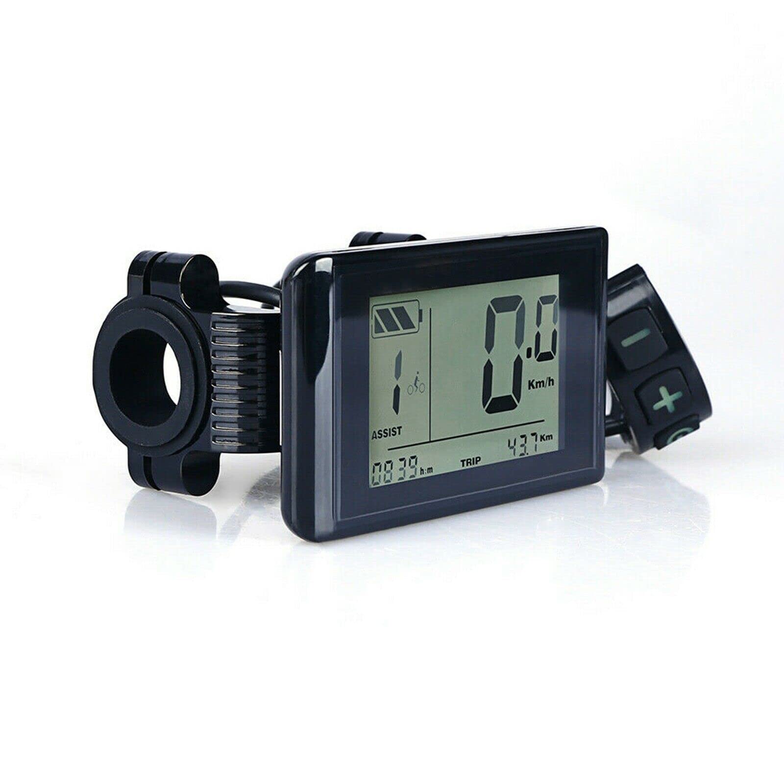 eBike Display C961 para BBS01B BBS02B BBSHD 8fun Mid-Drive Motor Bicicleta eléctrica Impermeable Bicicleta Ebike Ordenador Velocímetro con protocolo Pas Hub Motor Display