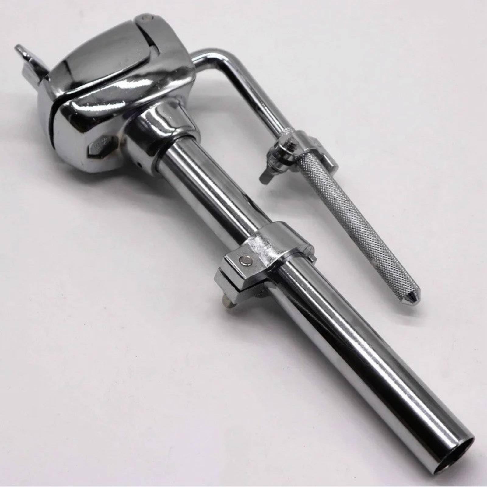 Tom-Halter mit Klemmenkopf Stabil Schlagzeug-Halterung mit Klemme Stabil Drum-Rack-Klemme für Schlagzeuger, Proberaum, Bühne, 20 Cm