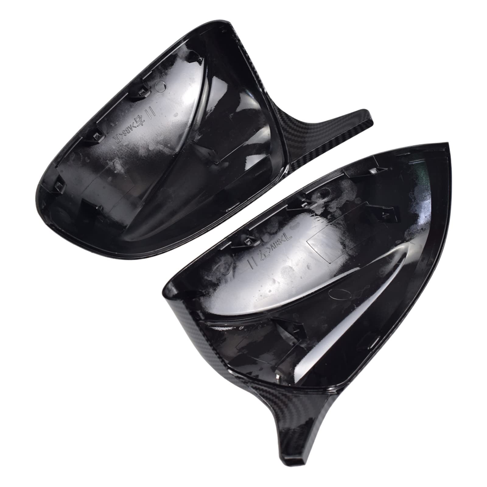 Zamienne osłony Osłony Lusterek Bocznych 2 Szt. Pokrywa Lusterka Wstecznego Czapki Styl Zamiennik Dla X3 G01 X4 G02 X5 G05 X6 G06 X7 G07 (Kolor : Carbon pattern)