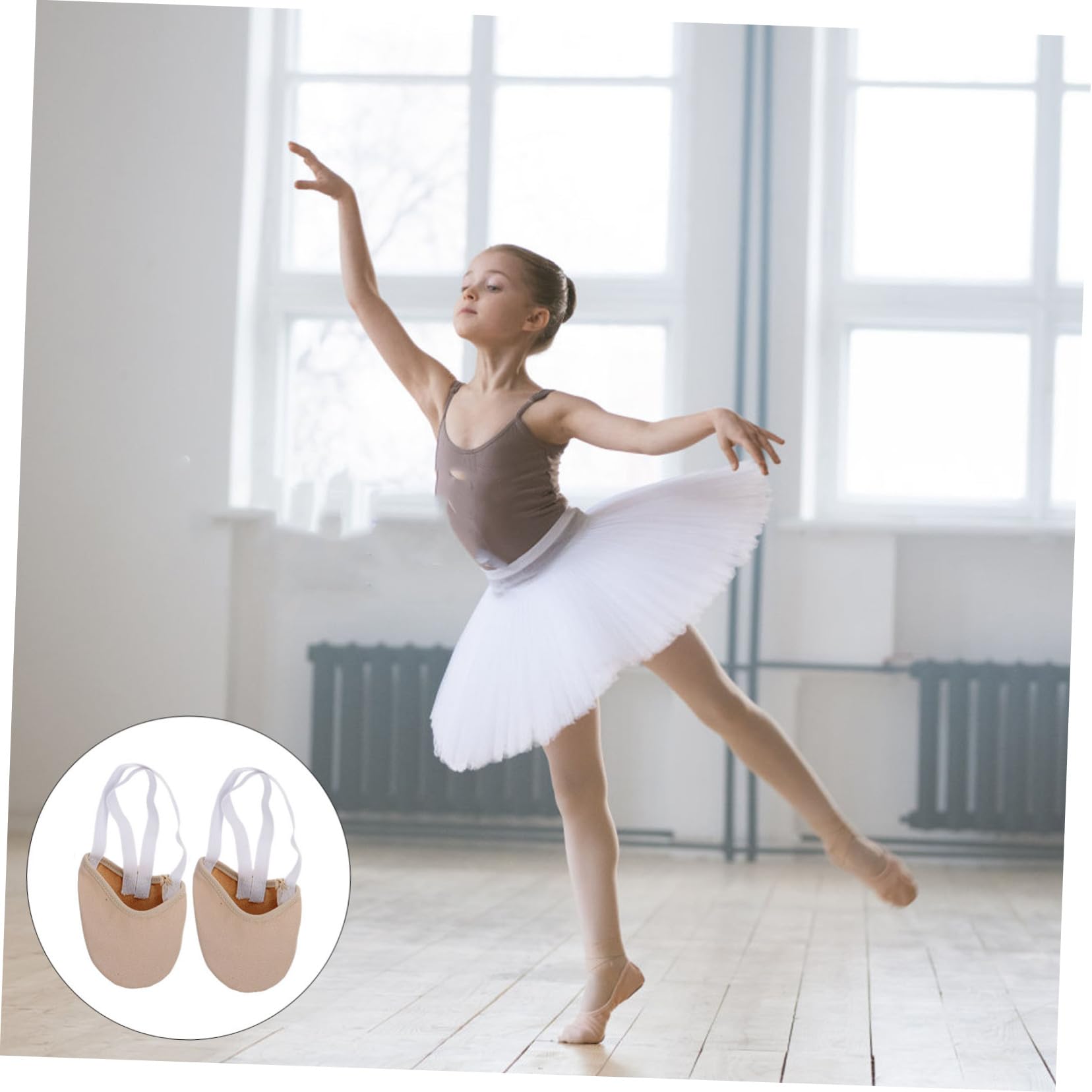 Healvian Calcetines Antideslizantes para Baile y Yoga Transpirables y Elásticos para Mujer y Niña Color para y Pilates Interiores