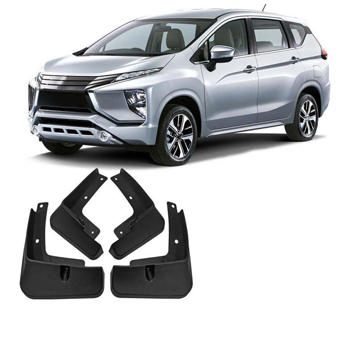 ZcsfcpA Car mud flaps,Compatible with Mitsubishi Xpander 2017-2020,Car exterior accessories
