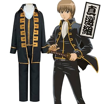 Amazon.co.jp: Hicoo 銀魂 ぎんたま 真選組隊服 コスプレ衣装