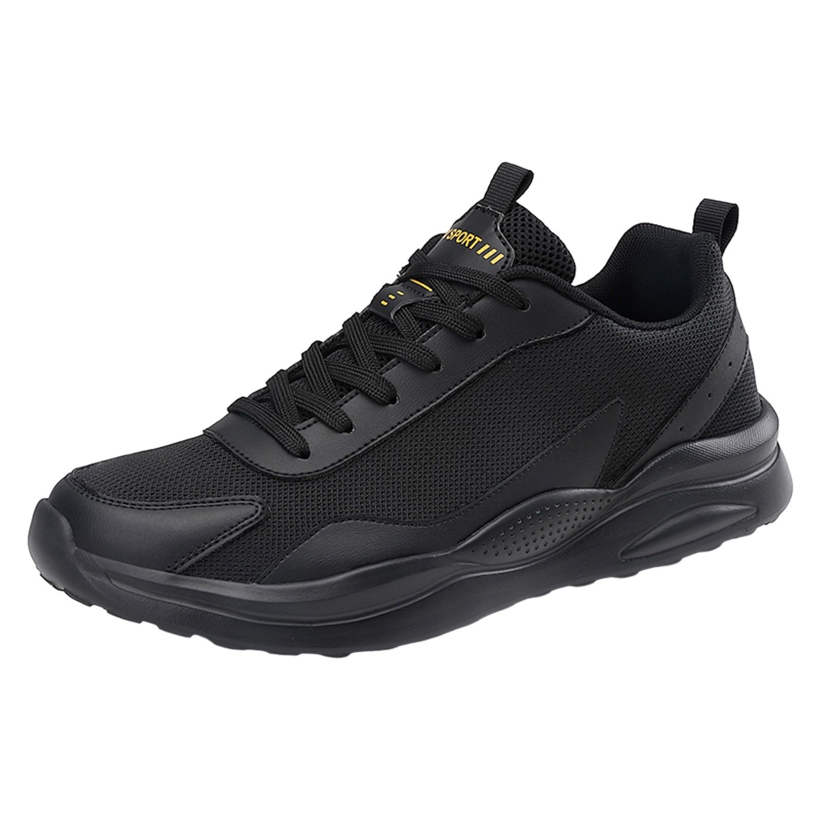 Mens Breathable Sneakers Slip On Walking Shoes Non Slip Arch Support Comfortable Casual Tennis Workout Shoes