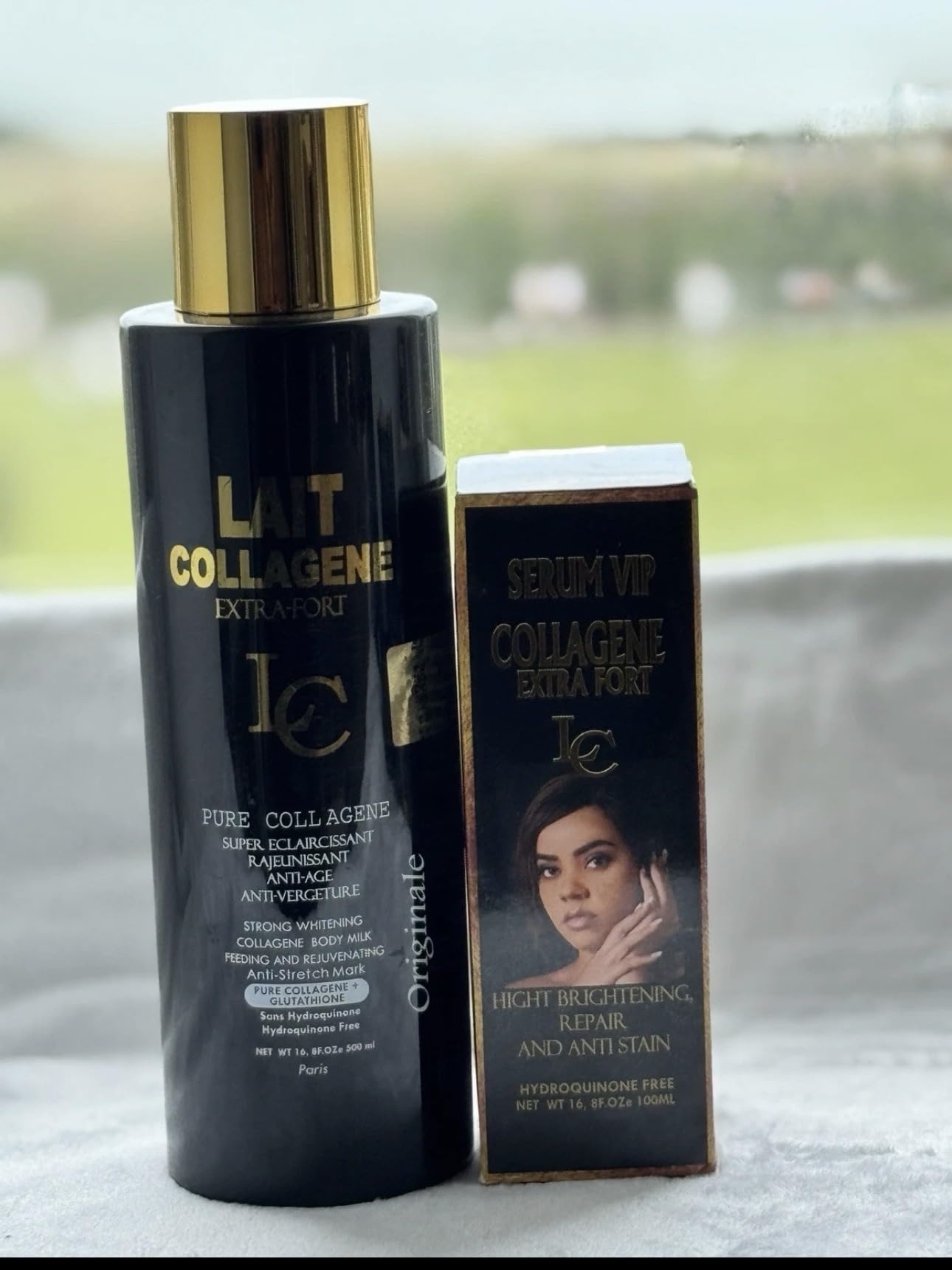 Lait Collagen Extra-Fort Whitening Body Lotion 500ml + Serum 100ml - 2pcs  Set : Amazon.co.uk: Beauty