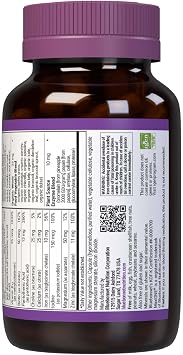 Bluebonnet Nutrition Maxi One (with Iron), Whole Food Multiple, Enzymes, Energy, Vitality, Gluten & Dairy & Soy Free, Kosher, Vegetarian Friendly, Non-GMO, 2 Month Supply, Beige, 60 Count