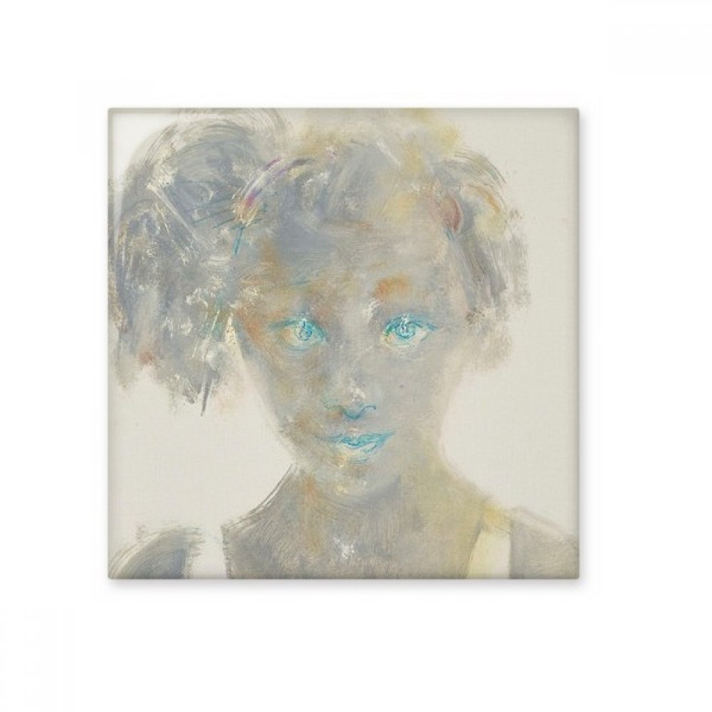 Huile Fille Peinture décor pour faïence de cuisine et salle de bain