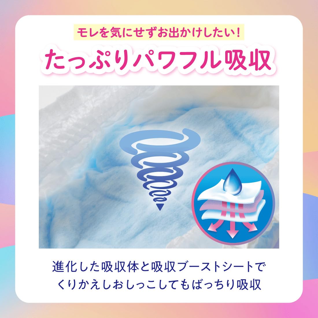 Amazon.co.jp: 【パンツ Lサイズ】 グーン 長時間でもモレ0へ おむつ