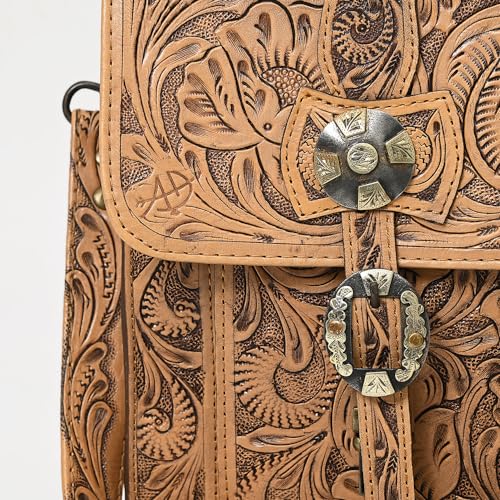 American Darling Briefcase Hand Tooled Genuine Leather Western Women Bag Handbag | for Cute Laptop4