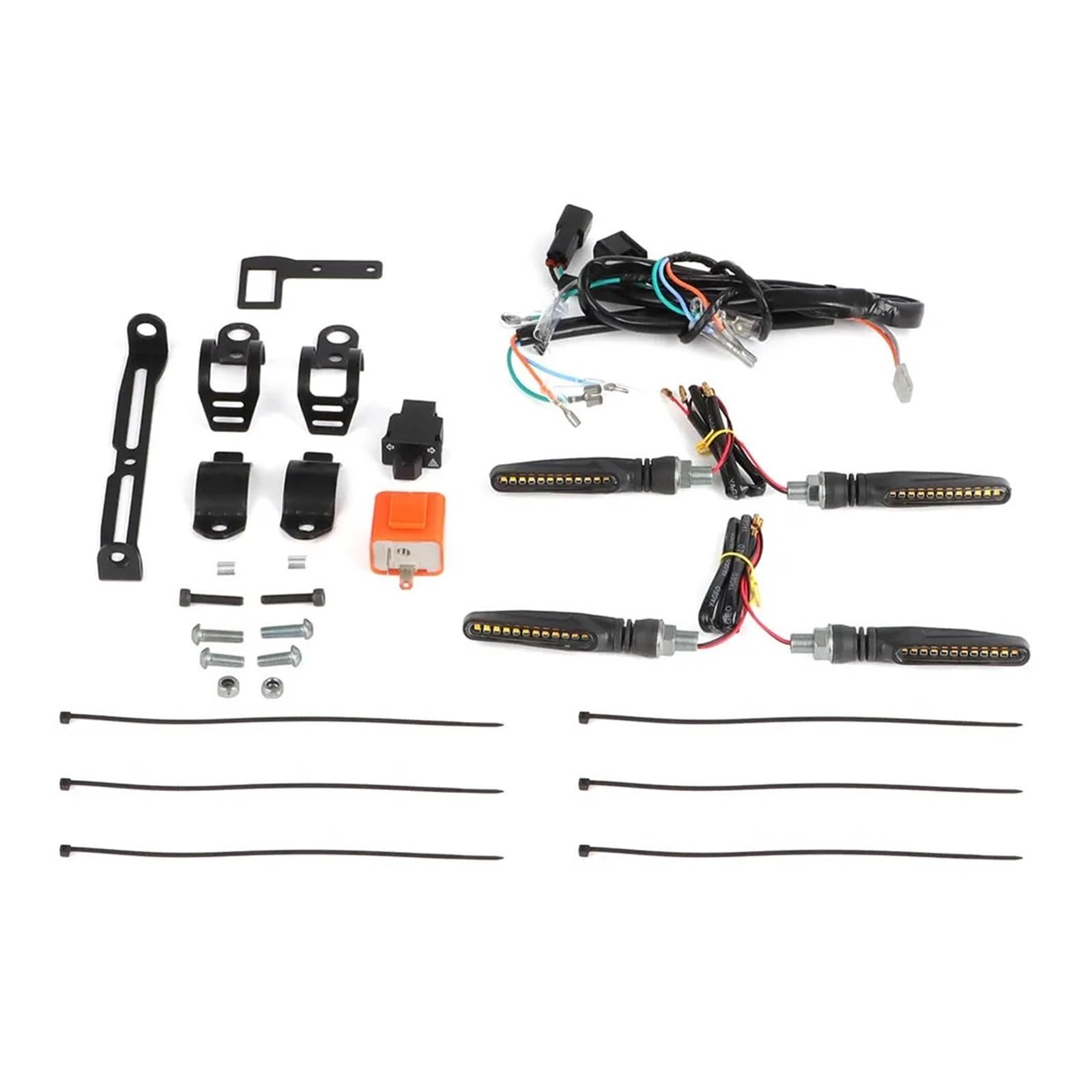 Kit De Luces De Giro LED para Talaria Sting MX4 R, Delanteras Y Traseras, Homologadas para Circular En La Calle, Accesorios para Motocicleta Luces indicadoras Motocicleta