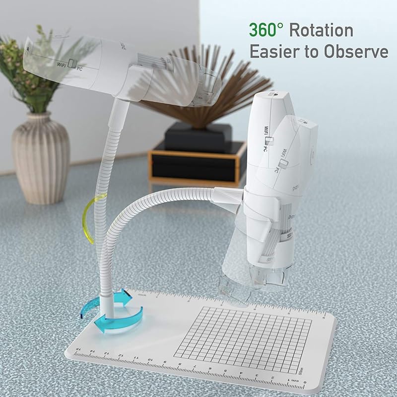 Microscope numérique sans fil 1000X portable pour smartphone et PC