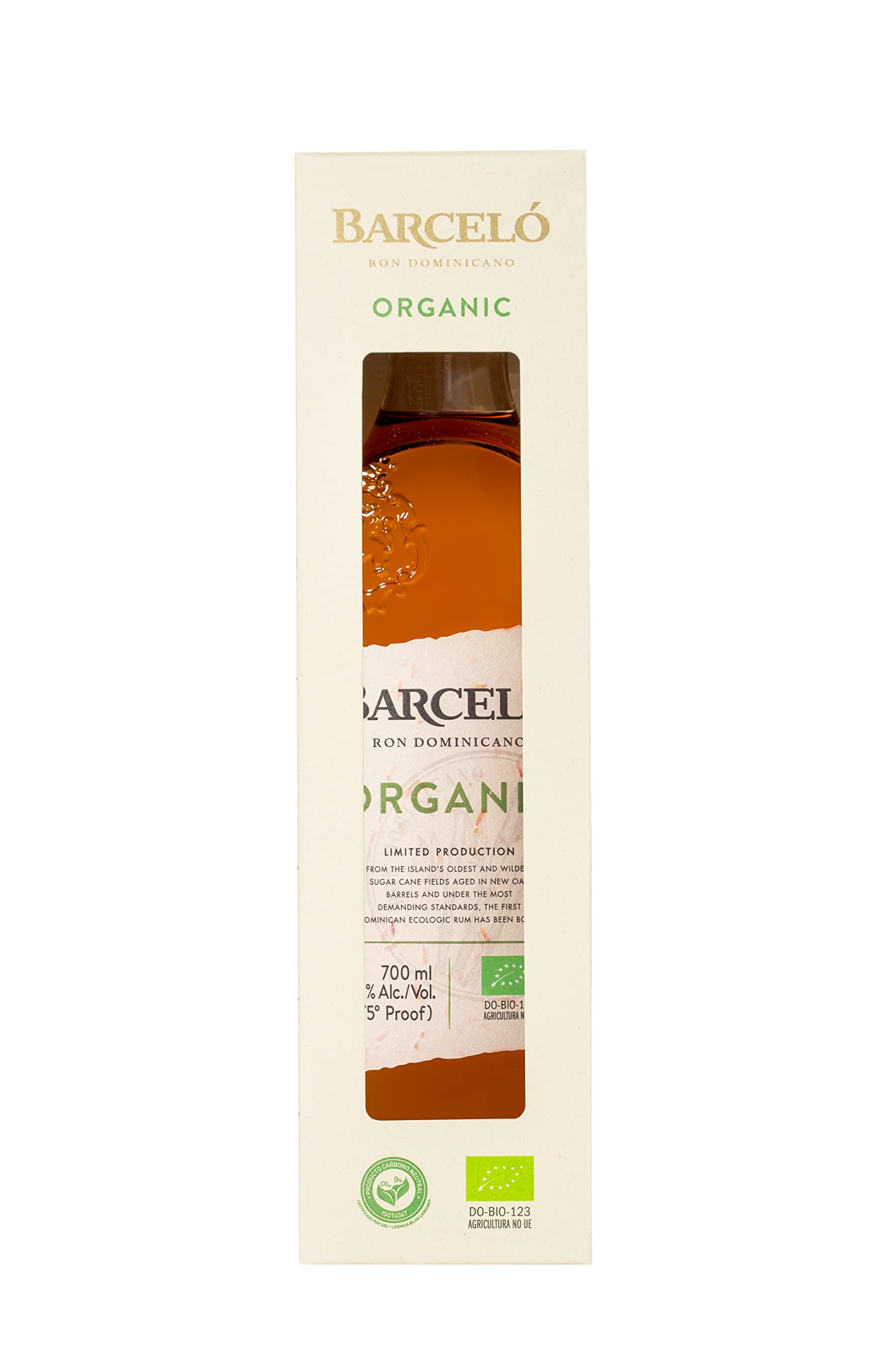 Barceló Ron Dominicano Organic 0,7
