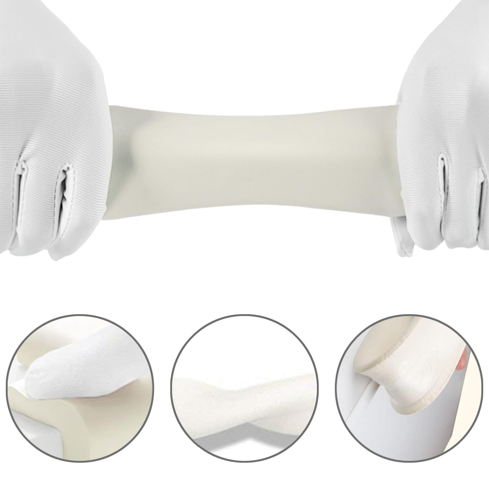 Niksultant 6 PCS Corner Protectors Foam Corner Protectors Edge Protector 2m Foam Safety Strip and 4 Corner Cushion Protector Set including a tape Furniture and Tables Child Baby Proof Bumpers?White? - Image 3
