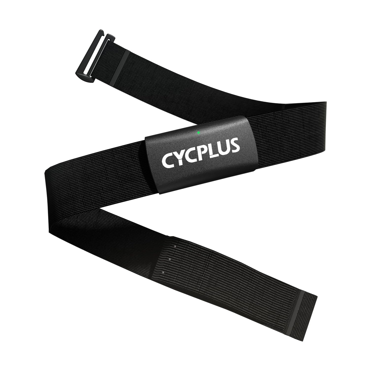 CYCPLUS Banda Torácica Monitor de Frecuencia Cardíaca H2Pro - Sensor Bluetooth/Ant+ con Batería de 500 Horas, IPX7 Impermeable y Resistente al Polvo, Compatible con Strava/Aplicación Cycplus Fit