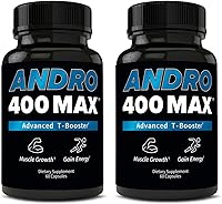 Vista 6 de Andro400 Suplemento T Booster (paquete de 2, Andro Original)